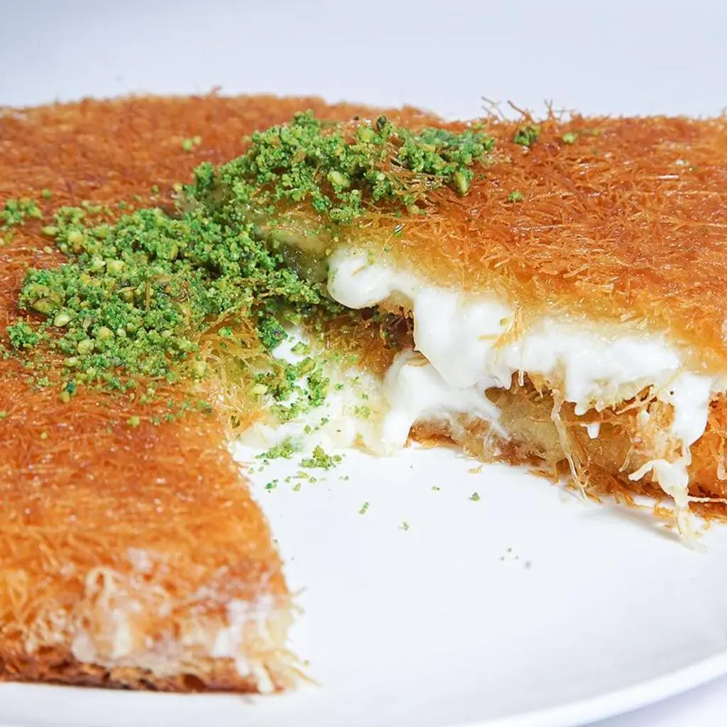 Clotted Cream & Cheese Kunafa